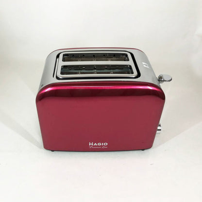 Тостер Magio MG-286, тостер для 2 гренок, электрический горизонтальный тостер