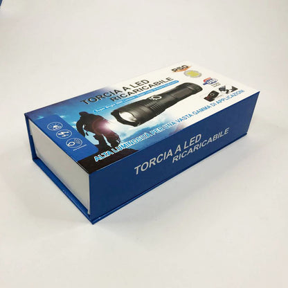 Фонарь ручной Police X71A-HP50, ЗУ micro USB, 1x18650/3xAAA, zoom, индикация заряда, качественный фонарик