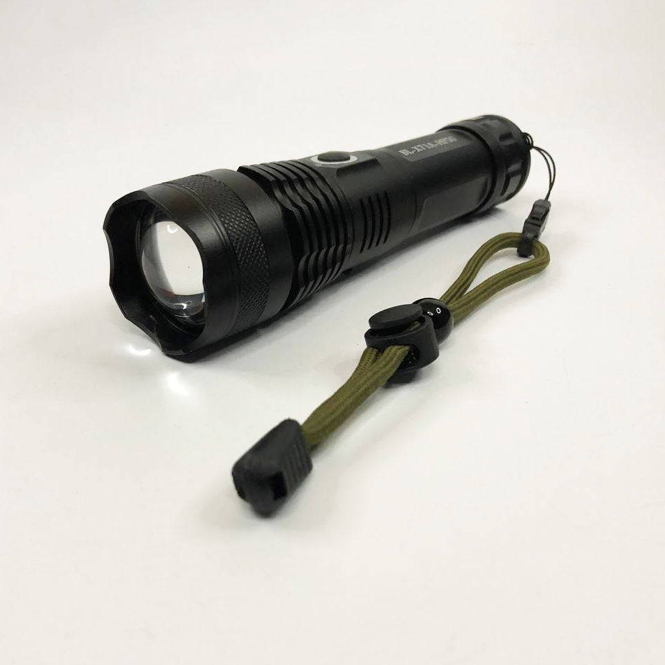 Фонарь ручной Police X71A-HP50, ЗУ micro USB, 1x18650/3xAAA, zoom, индикация заряда, качественный фонарик