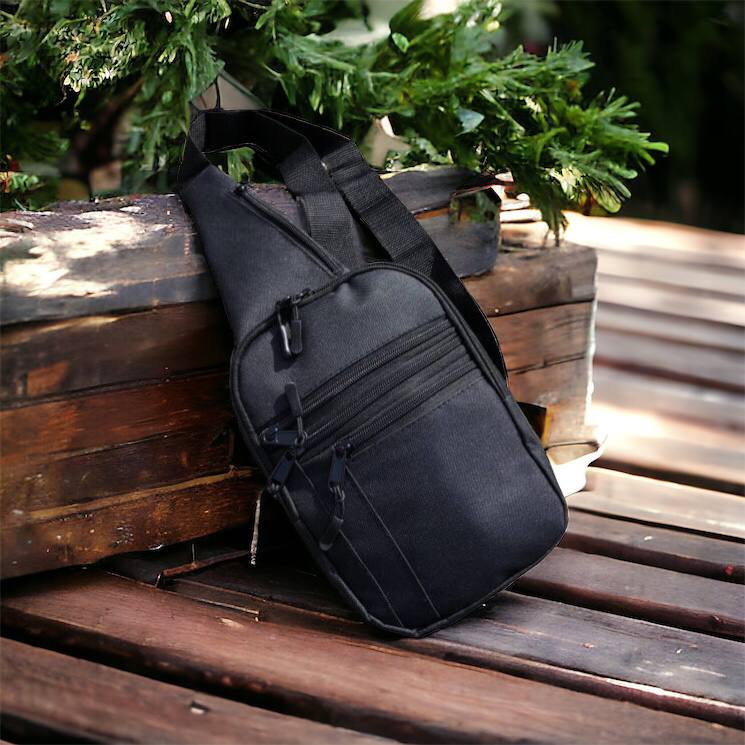 Качественная тактическая сумка с кобурой, мужская сумка черная из кордури мессенджер, Тактический мессенджер