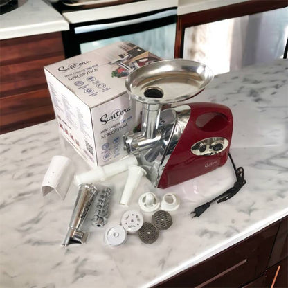 Электромясорубка Suntera SMG-5420R 1800 Вт, электромясорубка соковыжималка для томатов, мясорубка для дома