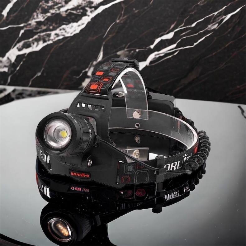 Налобный фонарь Bailong BL-T32-P50, мощный налобный светодиодный фонарик на голову, три режима