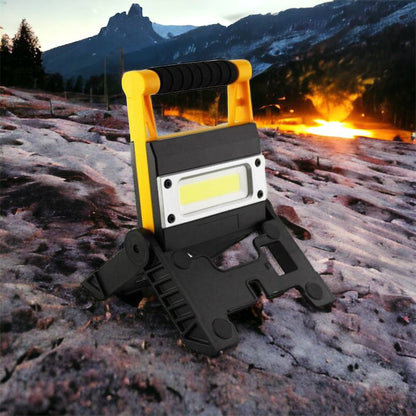 Фонарь-прожектор аккумуляторный BL MS 8006 7858 ручной, аккумуляторный кемпинговый фонарь, лампа