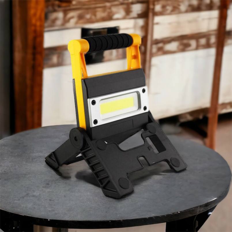 Фонарь-прожектор аккумуляторный BL MS 8006 7858 ручной, аккумуляторный кемпинговый фонарь, лампа