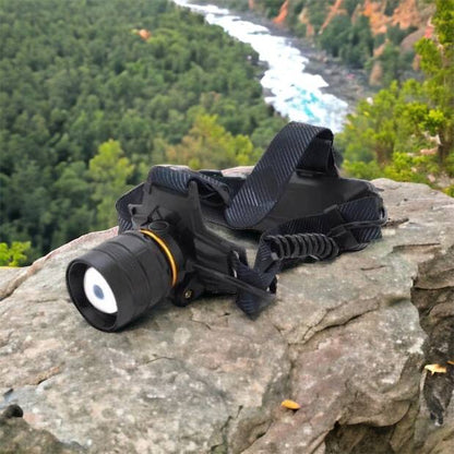 Яркий налобный фонарь Bailong BL-8076-2-GT100, Фонарь аккумуляторный для рыбалки, Фонарь на голову