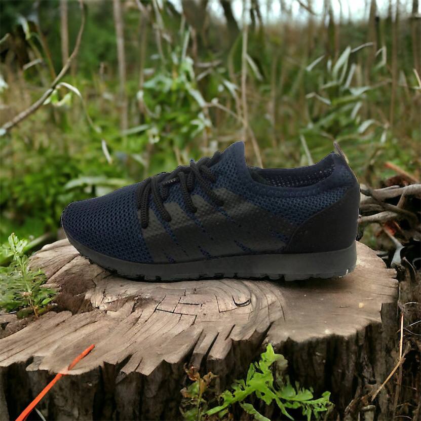 Кроссовки лето сетка мужские 40 размер | Текстильные кроссовки сеткой | Модель 41373. Цвет: синий