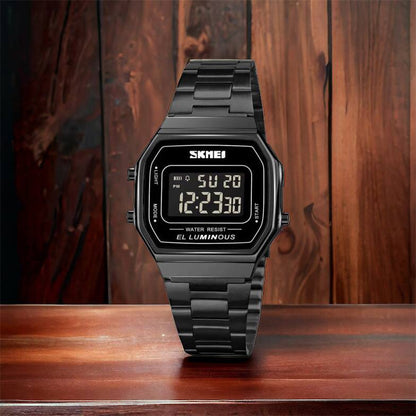 Часы наручные мужские SKMEI 1647BK, оригинальные мужские часы, противоударные часы для военнослужащих