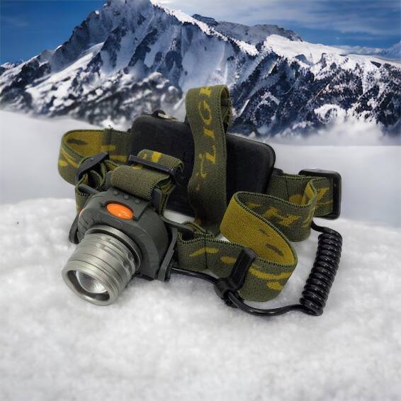 Налобный фонарь тактический Bailong BL-1505 \ 602B SENSOR с датчиком движения, Фонарик налобный led