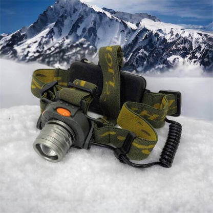 Налобный фонарь тактический Bailong BL-1505 \ 602B SENSOR с датчиком движения, Фонарик налобный led