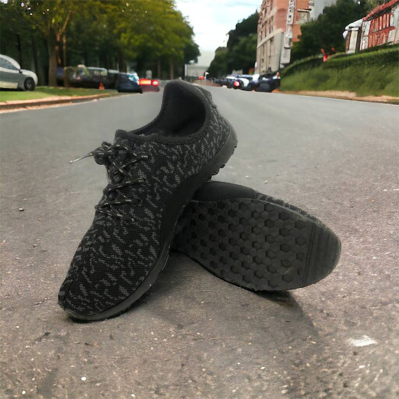 Мужские кроссовки сетка 40 размер. Эспадрильи мужские | Легкие летние черные кроссовки. Модель 74612. Цвет: черный