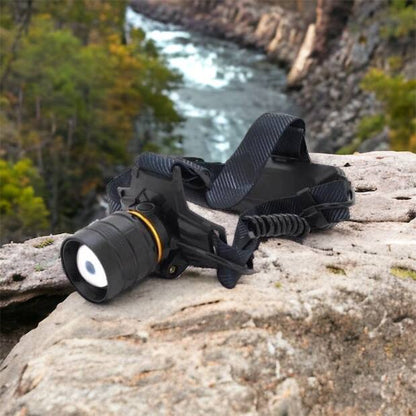 Яркий налобный фонарь Bailong BL-8076-2-GT100, Фонарь аккумуляторный для рыбалки, Фонарь на голову