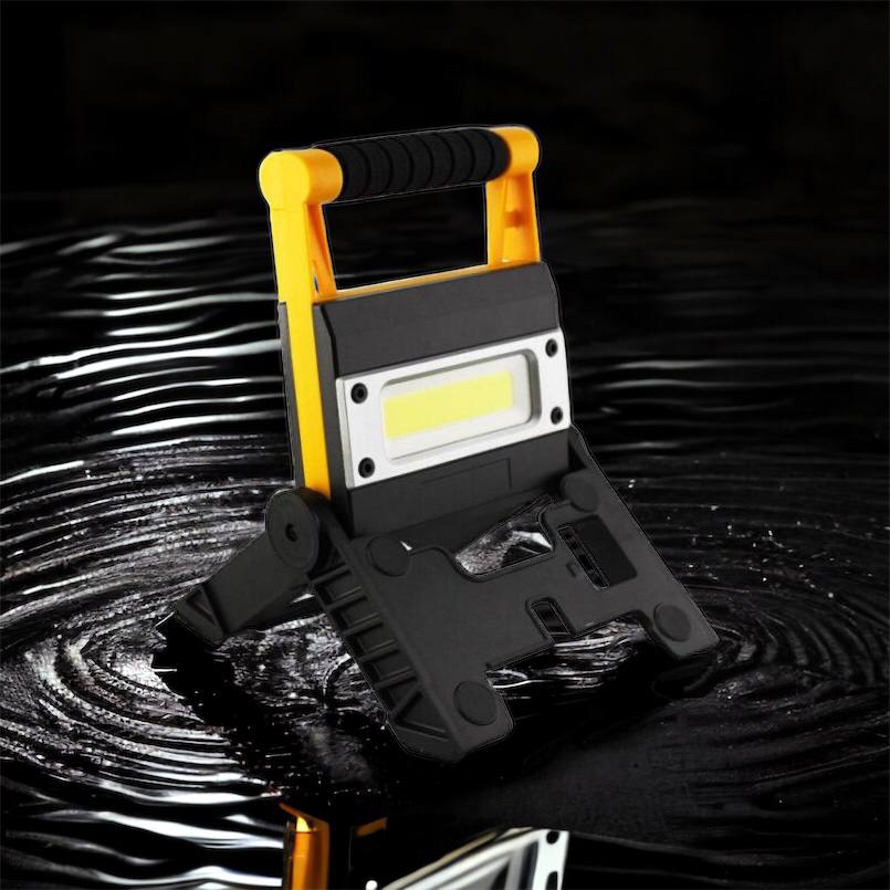 Фонарь-прожектор аккумуляторный BL MS 8006 7858 ручной, аккумуляторный кемпинговый фонарь, лампа