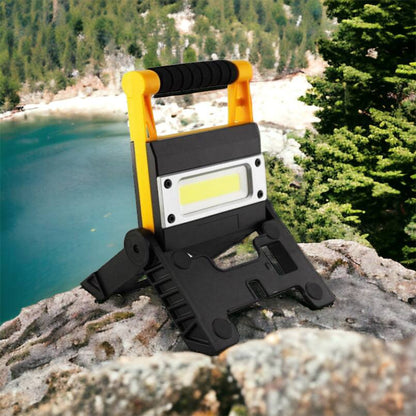 Фонарь-прожектор аккумуляторный BL MS 8006 7858 ручной, аккумуляторный кемпинговый фонарь, лампа