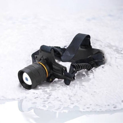 Яркий налобный фонарь Bailong BL-8076-2-GT100, Фонарь аккумуляторный для рыбалки, Фонарь на голову