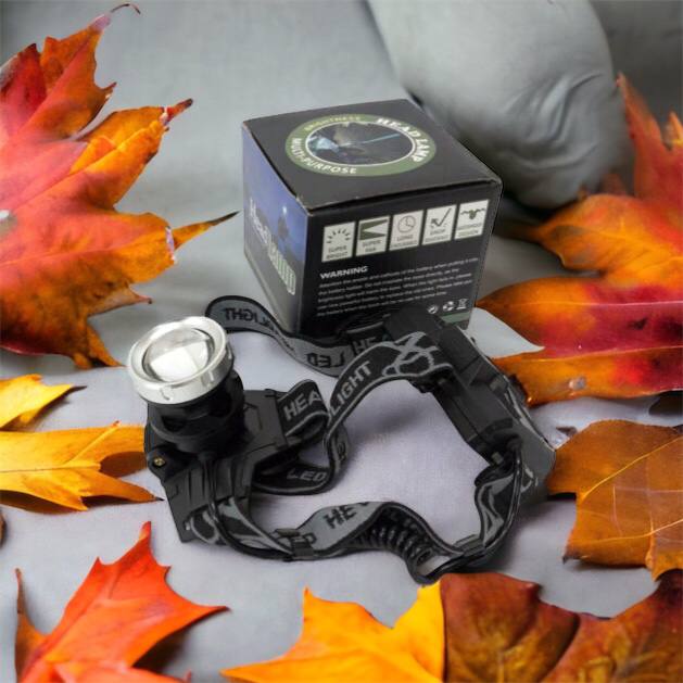 Фонарик на голову Bailong BL-8070-P50, LED налобный аккумуляторный фонарь, фонарь на голову для рыбалки