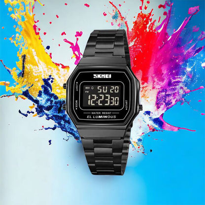 Часы наручные мужские SKMEI 1647BK, оригинальные мужские часы, противоударные часы для военнослужащих