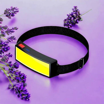 Налобный фонарик яркий рассеивающий для СТО Bailong BL-F007-COB, 3 режима, водостойкий, зарядка от USB