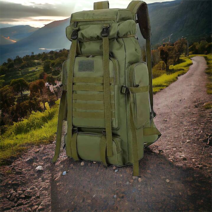 Тактический рюкзак на 70л больший армейский баул, походная сумка / Военный рюкзак, тактический рюкзак ВСУ