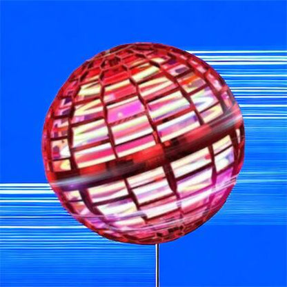 Летающий шар спиннер светящийся FlyNova Pro Gyrosphere игрушка мяч бумеранг, игрушка летающий шар