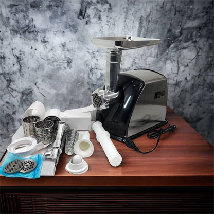 Мясорубка Suntera SMG-5454SS, Кухонная мясорубка, Мясорубка электрическая металл, Мясорубка-соковижималка