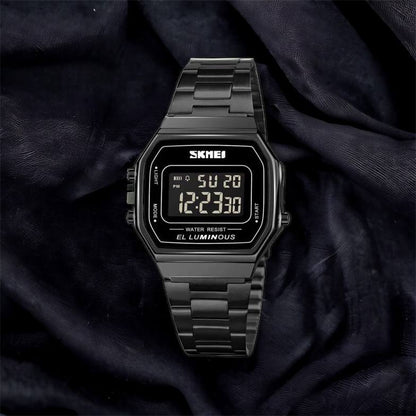Часы наручные мужские SKMEI 1647BK, оригинальные мужские часы, противоударные часы для военнослужащих