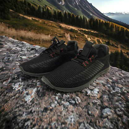 Тонкі кросівки М'які чоловічі кросівки | 40 Розмір. Кросівки з тканини, що дихають. Модель 45112. Колір: темний 