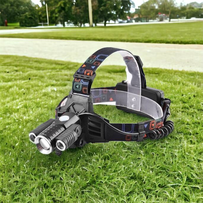 Фонарь налобный W602-T6-2XPE Bike с велокреплением 2x18650, светодиодный фонарь на лоб, сверхмощный