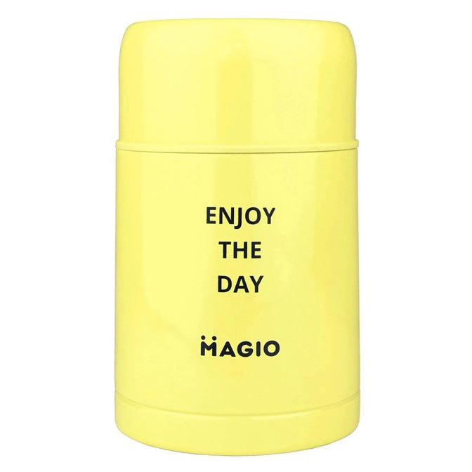 Пищевой термос Magio MG-1035 вакуумный Желтый 770 мл, качественный термос для еды, ланч бокс для детей