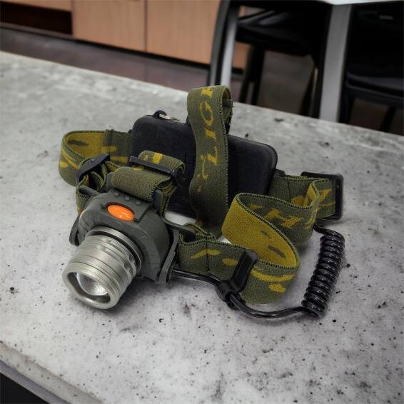 Налобный фонарь тактический Bailong BL-1505 \ 602B SENSOR с датчиком движения, Фонарик налобный led