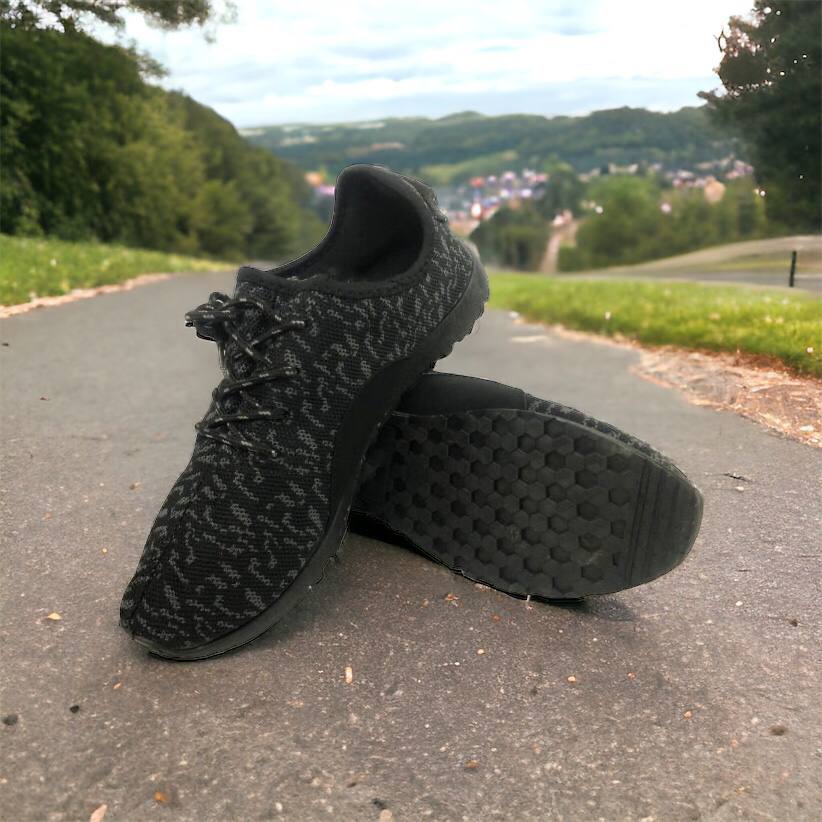 Мужские кроссовки сетка 40 размер. Эспадрильи мужские | Легкие летние черные кроссовки. Модель 74612. Цвет: черный