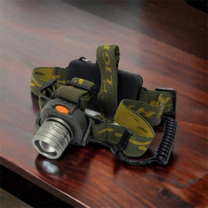 Налобный фонарь тактический Bailong BL-1505 \ 602B SENSOR с датчиком движения, Фонарик налобный led