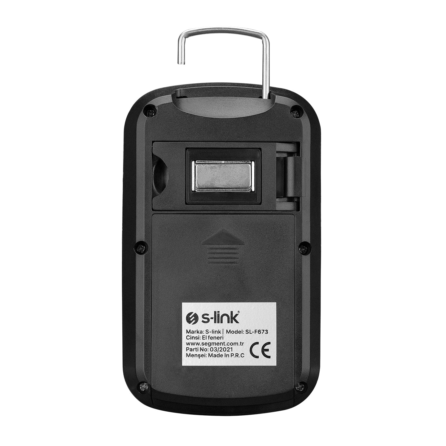 Мини-прожектор S-link SL-F673 (работает на батарейках) с магнитом, светодиодный фонарь для кемпинга