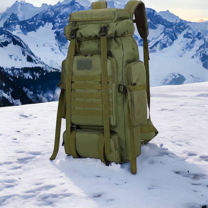 Тактический рюкзак на 70л больший армейский баул, походная сумка / Военный рюкзак, тактический рюкзак ВСУ