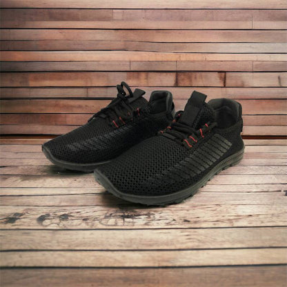 Тонкі кросівки М'які чоловічі кросівки | 40 Розмір. Кросівки з тканини, що дихають. Модель 45112. Колір: темний 