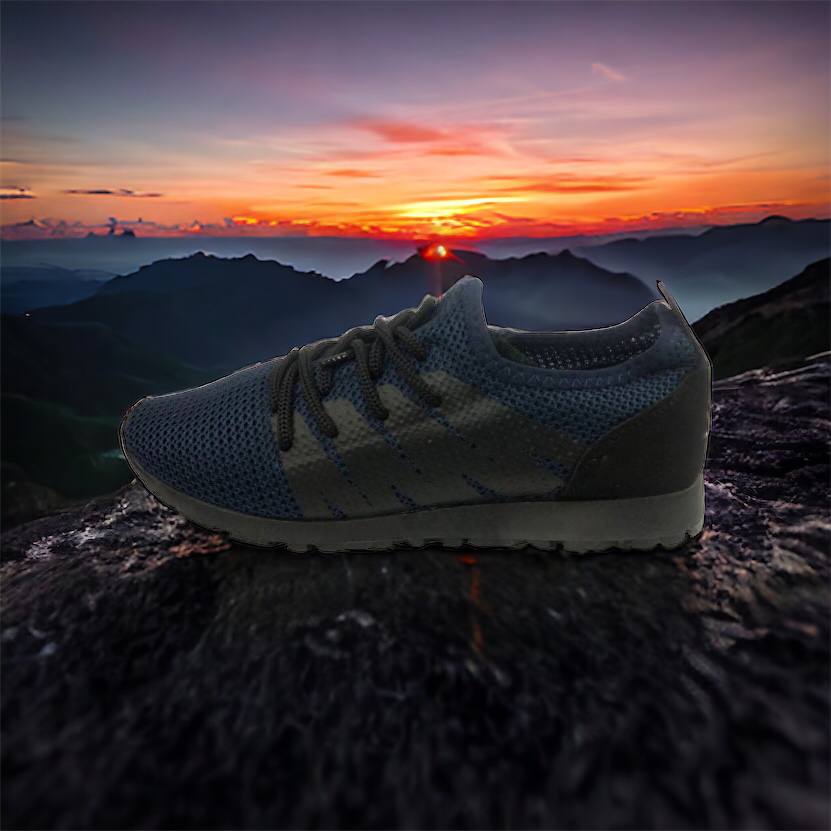 Кроссовки лето сетка мужские 40 размер | Текстильные кроссовки сеткой | Модель 41373. Цвет: синий