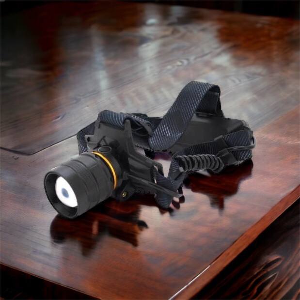 Яркий налобный фонарь Bailong BL-8076-2-GT100, Фонарь аккумуляторный для рыбалки, Фонарь на голову