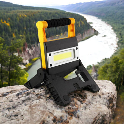 Фонарь-прожектор аккумуляторный BL MS 8006 7858 ручной, аккумуляторный кемпинговый фонарь, лампа