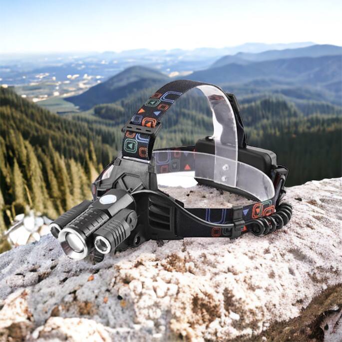 Фонарь налобный W602-T6-2XPE Bike с велокреплением 2x18650, светодиодный фонарь на лоб, сверхмощный