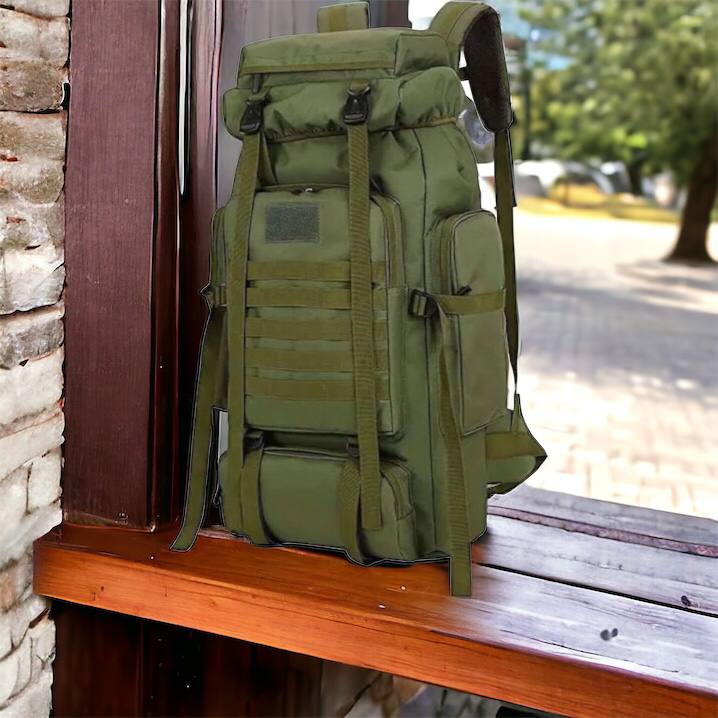 Тактический рюкзак на 70л больший армейский баул, походная сумка / Военный рюкзак, тактический рюкзак ВСУ