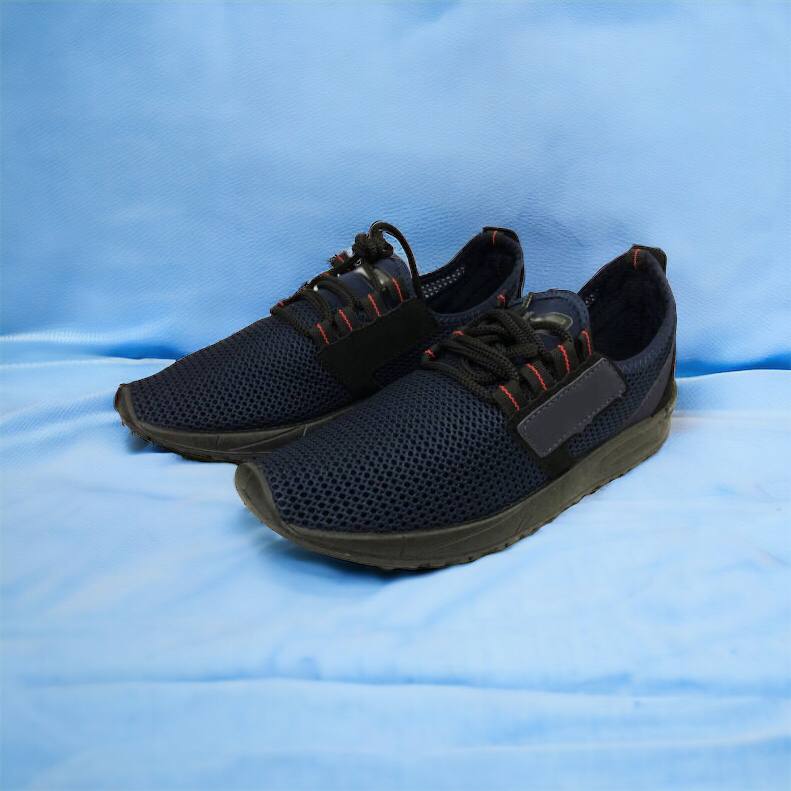 Кроссовки мужские весна 41 размер. Летние кроссовки, молодежные кроссовки. Модель 39146. Цвет: синий