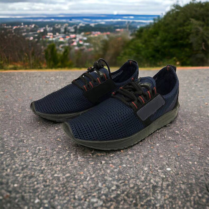 Кроссовки мужские весна 41 размер. Летние кроссовки, молодежные кроссовки. Модель 39146. Цвет: синий