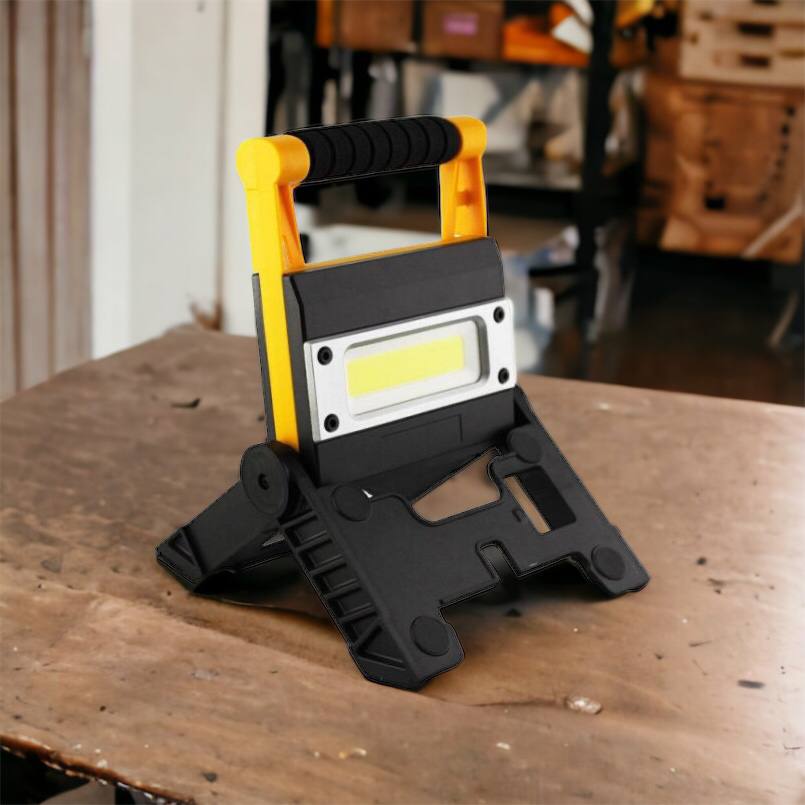 Фонарь-прожектор аккумуляторный BL MS 8006 7858 ручной, аккумуляторный кемпинговый фонарь, лампа