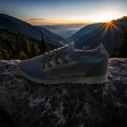 Кроссовки лето сетка мужские 40 размер | Текстильные кроссовки сеткой | Модель 41373. Цвет: синий