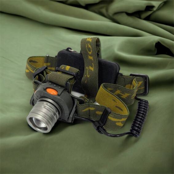 Налобный фонарь тактический Bailong BL-1505 \ 602B SENSOR с датчиком движения, Фонарик налобный led