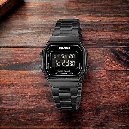 Часы наручные мужские SKMEI 1647BK, оригинальные мужские часы, противоударные часы для военнослужащих