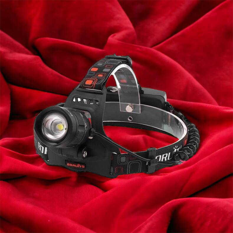Налобный фонарь Bailong BL-T32-P50, мощный налобный светодиодный фонарик на голову, три режима