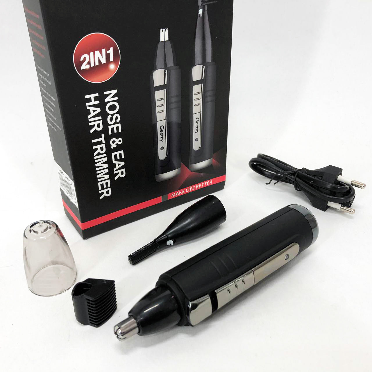 Триммер GEMEI GM-3109 2в1, триммер беспроводной, машинка мужская для бритья, беспроводная электробритва