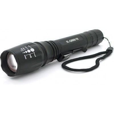 Фонарь ручной с красным диффузором Police 8668-T6, качественный фонарик, мощный ручной фонарик