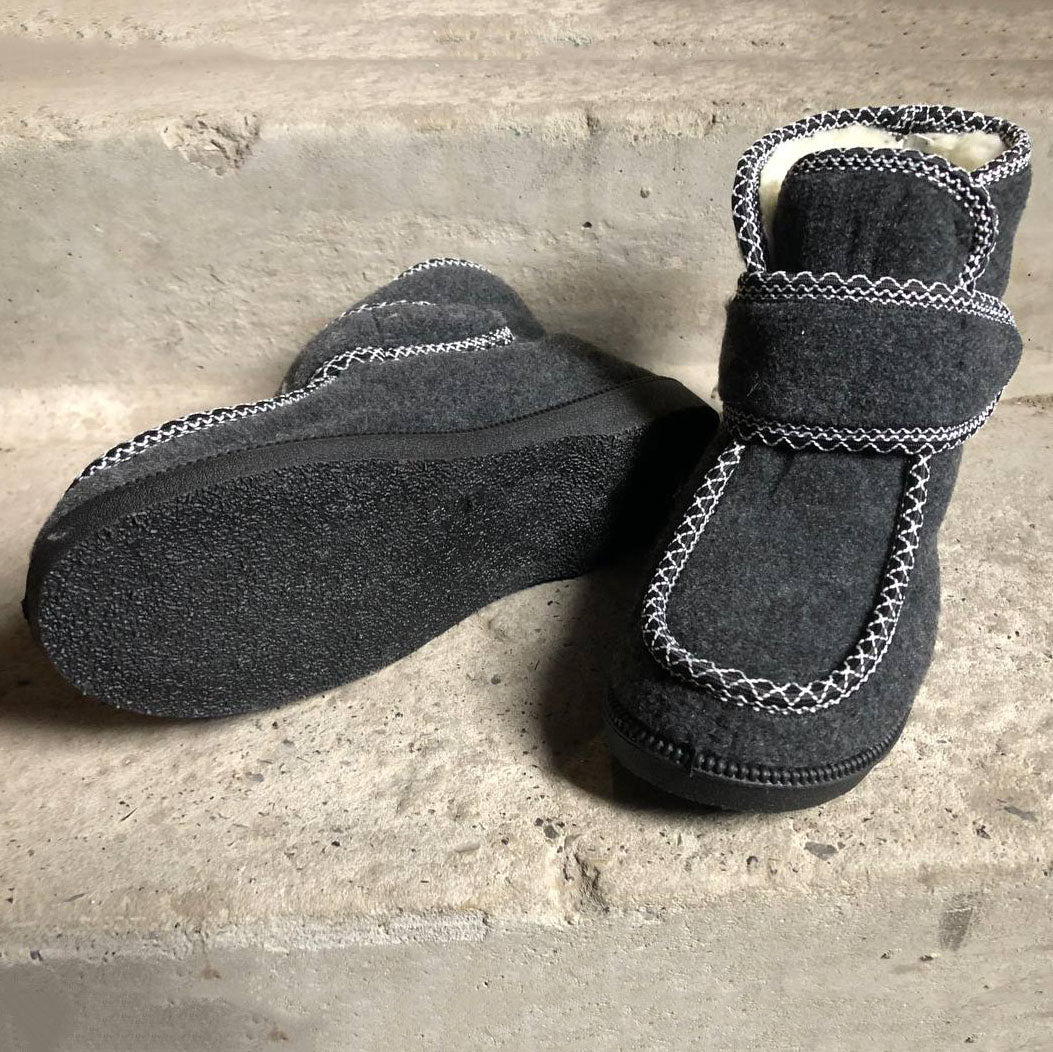 Черевики жіночі хутряні утеплені з застібкою 38 розмір, Жіночі зимові черевики з повсті