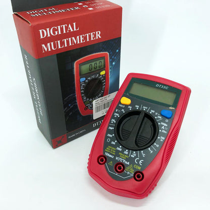Цифровой Мультиметр 33 C DT DIGITAL мультитестер тестер, электронный мультиметр, тестер профессиональный